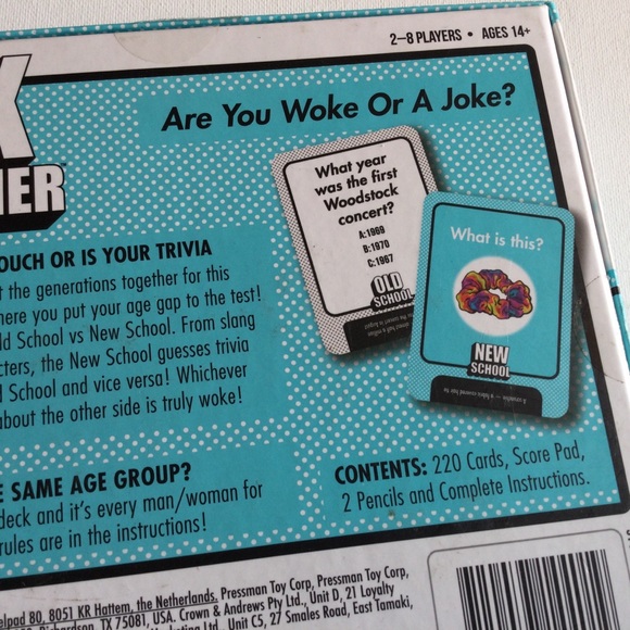 OK Boomer The Old School vs. New School Trivia Cards Game - Picture 5 of 5